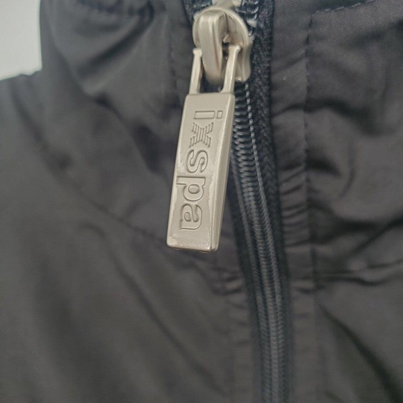 IXSPA Jacket Womens Medium Black Full Zip Windbreaker Lightweight Long Sleeve - Picture 4 of 10